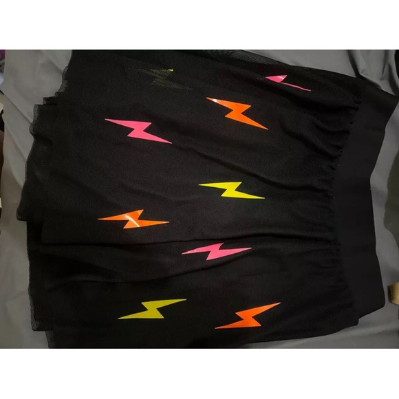 Black Ultracor Size Medium Skirt with neon lightings. - Picture 2 of 6